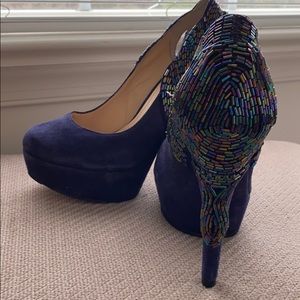 Enzo Angiolini beaded pumps